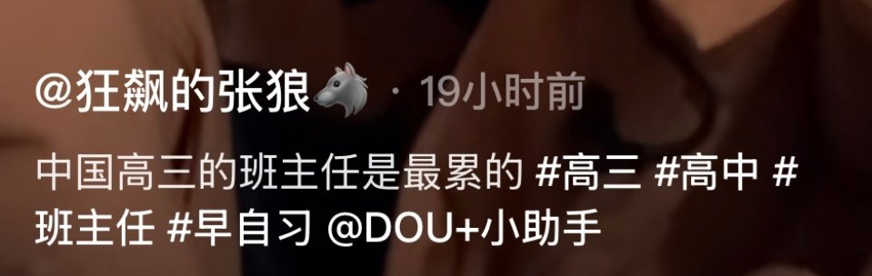 原来高中班主任这么辛苦