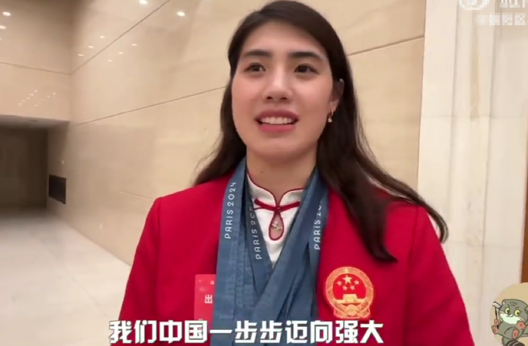 奥运总结表彰大会结束后，张雨霏接受了采访，说出了三句发自内心的话，大家都为她点赞