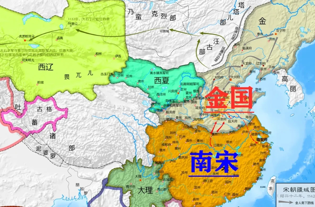 关于宋辽金谁是正统这个问题上，乾隆看的比较全面。他认为正统必须是以下两种情况的其