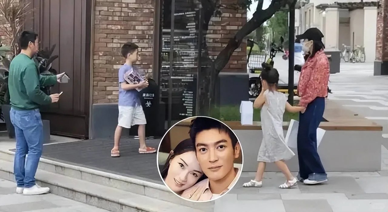 2G网了❗霍思燕什么时候二胎了？？？
霍思燕被拍到带两个孩子了，嗯哼和小女孩穿着