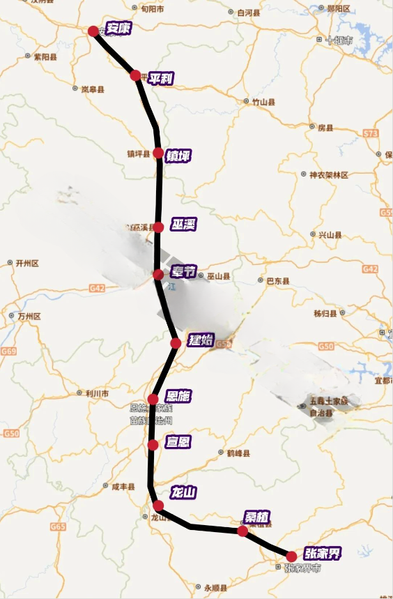 安张铁路，是一条区域性的铁路，兼顾客运和货运，不过目前只是处于规划阶段，建设标准