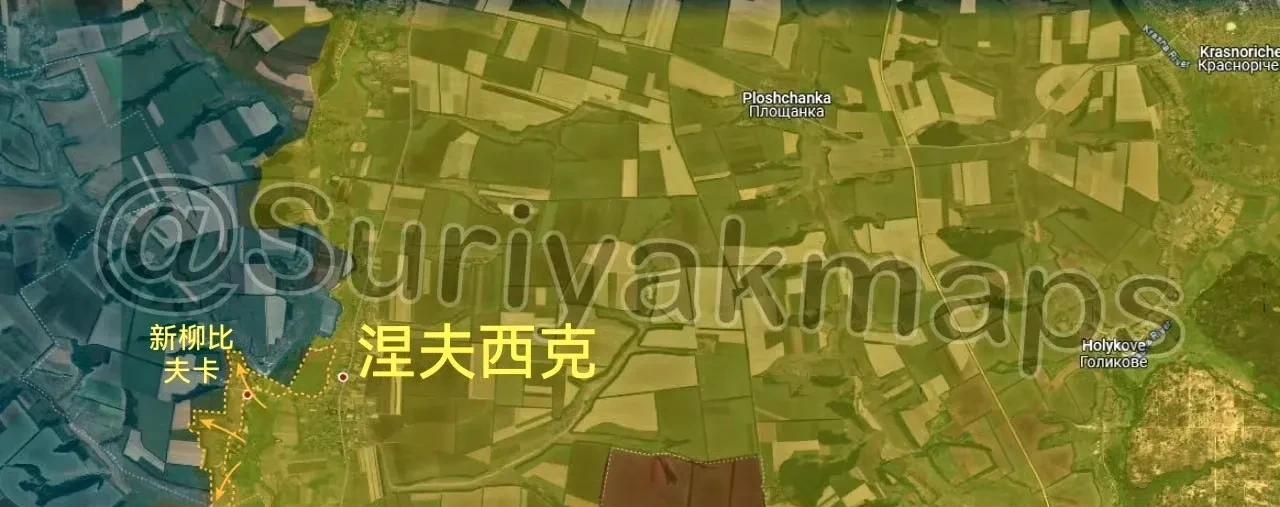 2月23日早上俄乌最新战报：
1.卢甘斯克州前线（图一）：
莫斯科军区解放了红利