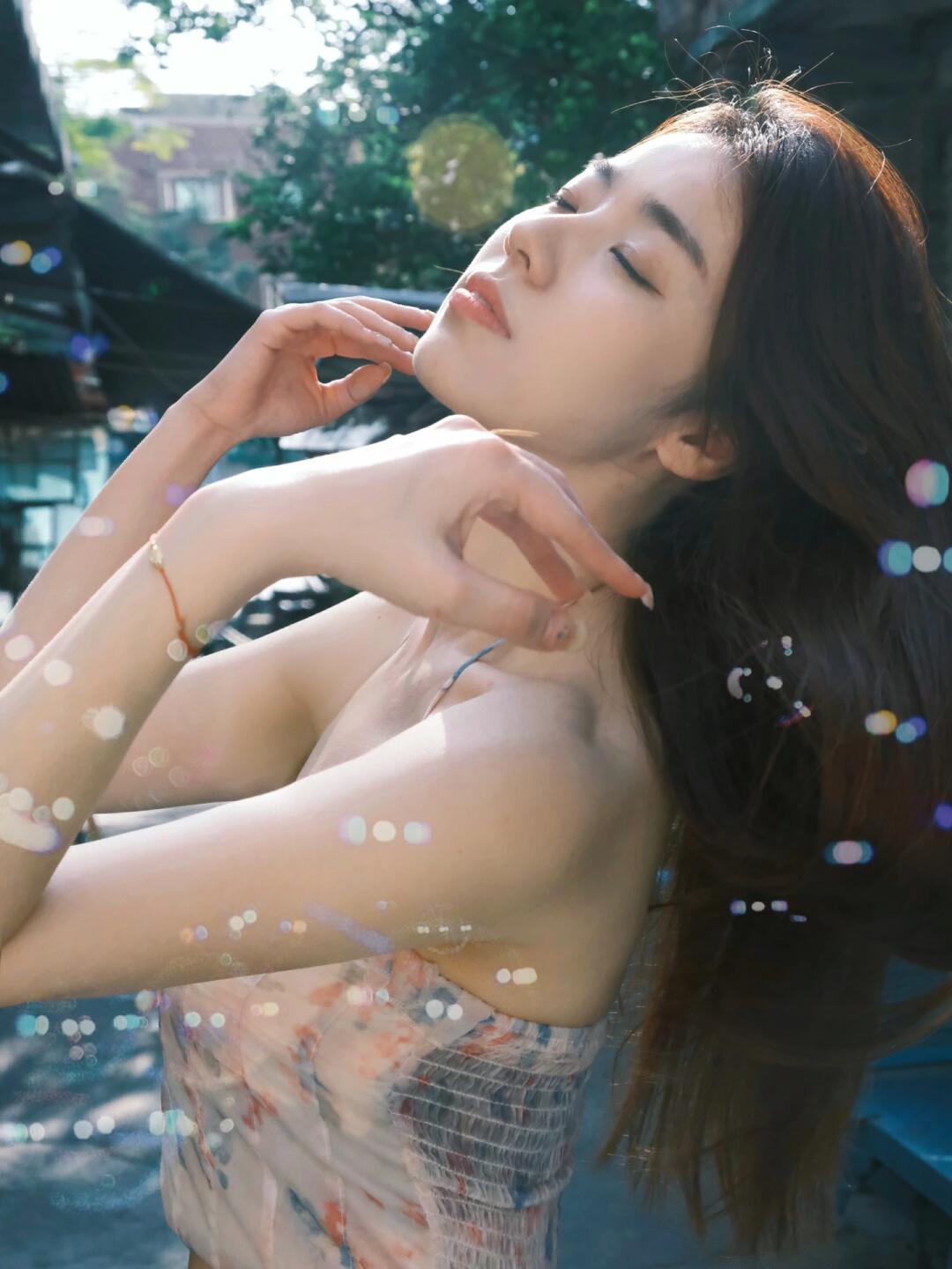 装一点色彩放进春天两块钱的泡泡好出片！