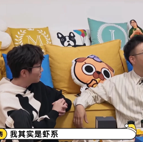 杜海涛:“我一直觉得我是那种绿巨人你知道吗？后来我才发现，我其实是虾系！”

张
