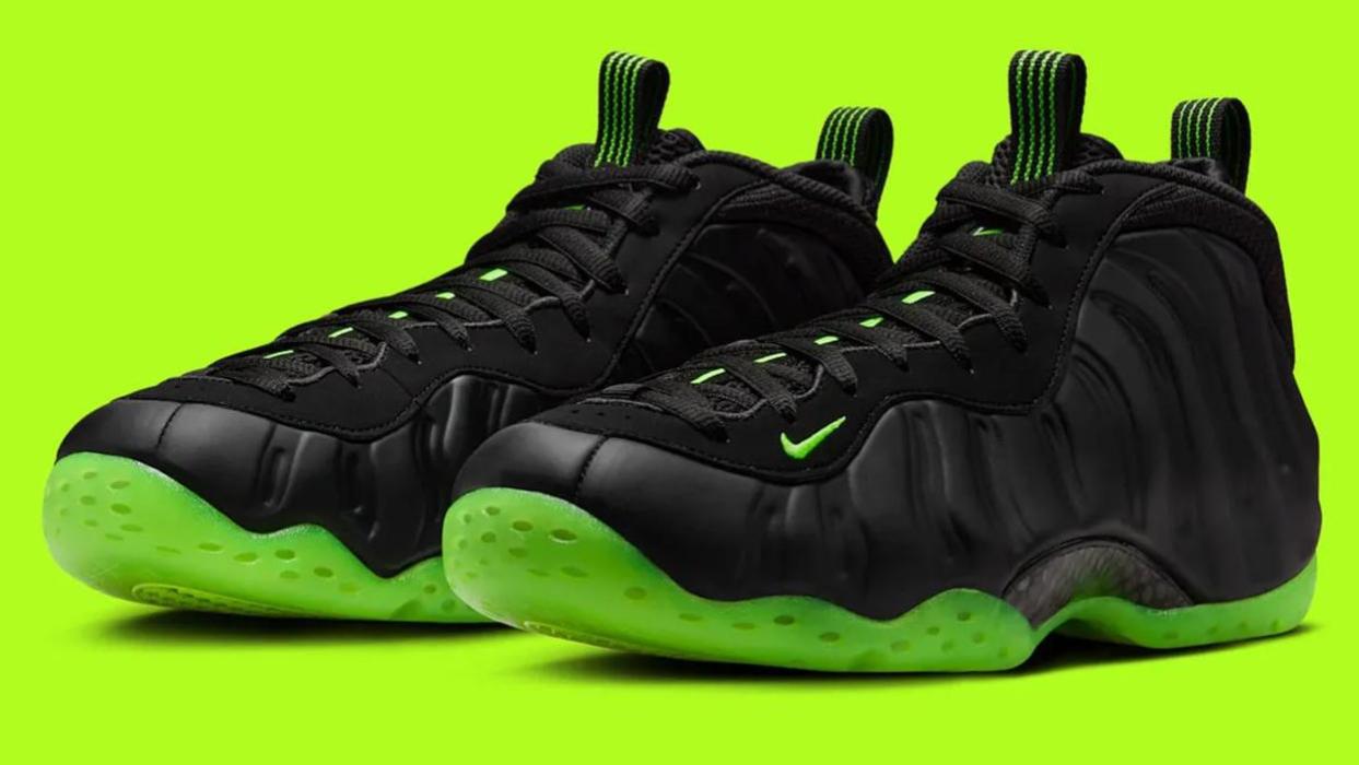 Nike Air Foamposite One “Black Volt”下月发售