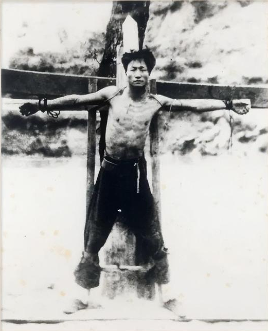 1936 年，红军营长凌福顺就义时的悲壮画面