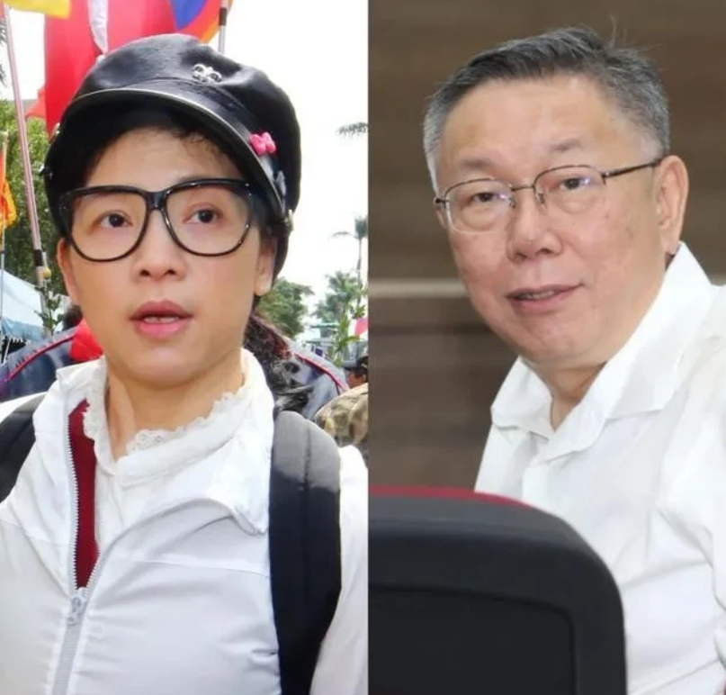 柯文哲被曝性骚扰，曾赞璩美凤“皮肤好好”，柯营尚未回应。笑死！璩美凤又是什么冰清