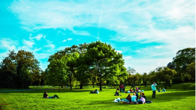 公园20分钟+燕麦面，年轻人的“绿色”新选择！