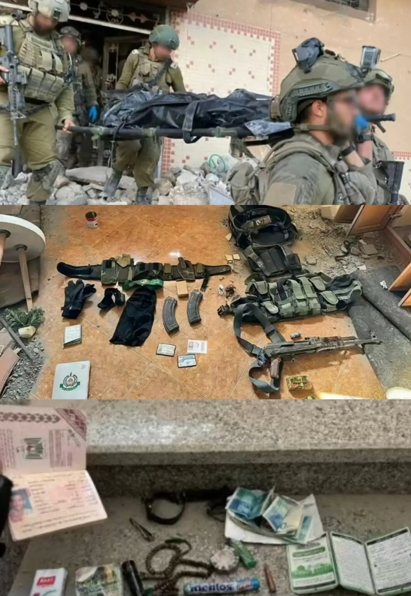 战死一线的哈马斯辛瓦尔遗物被爆，巴勒斯坦护照、指甲剪、口香糖、手表、纸巾 以及4