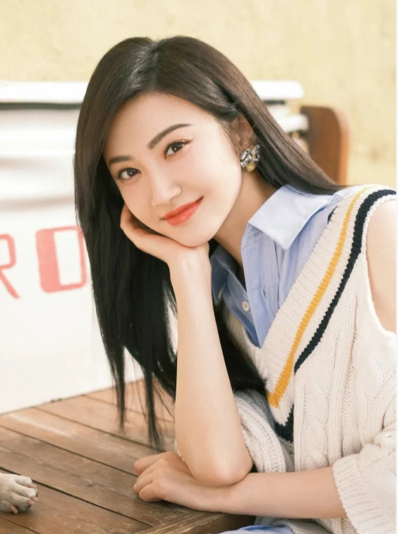 景甜容颜清纯唯美