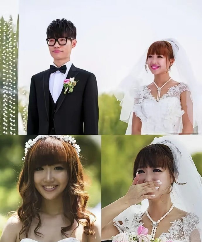 原来麦琳以前这么漂亮的！难怪说以前很多有人人追了！结婚前的李行亮应该是个穷小子吧