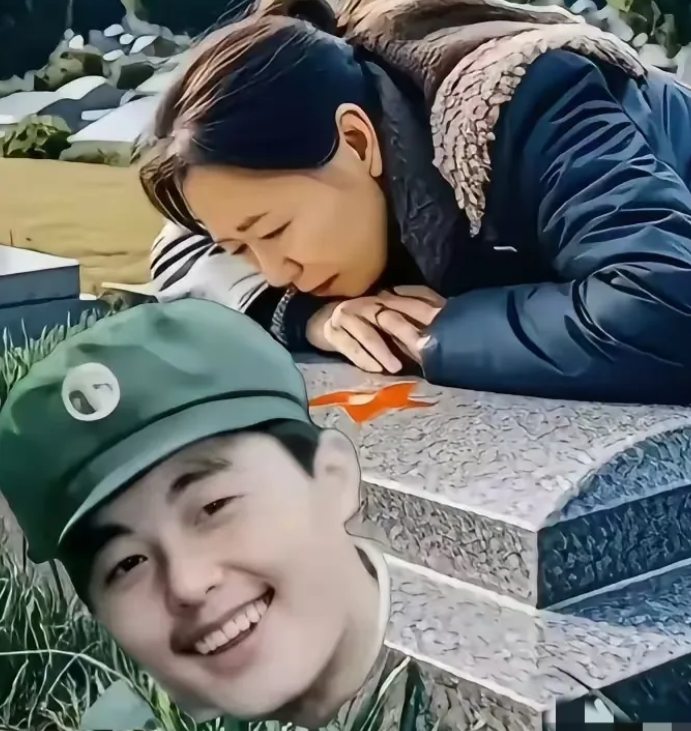 兰州烈士陵园里经常看见一位女子来祭拜她的烈士未婚夫，趴在墓碑上一趴就是一个小时，