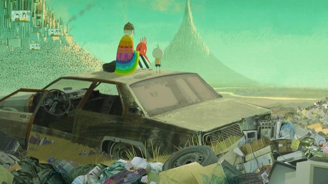 我和荒芜世界差一个天马行空动画