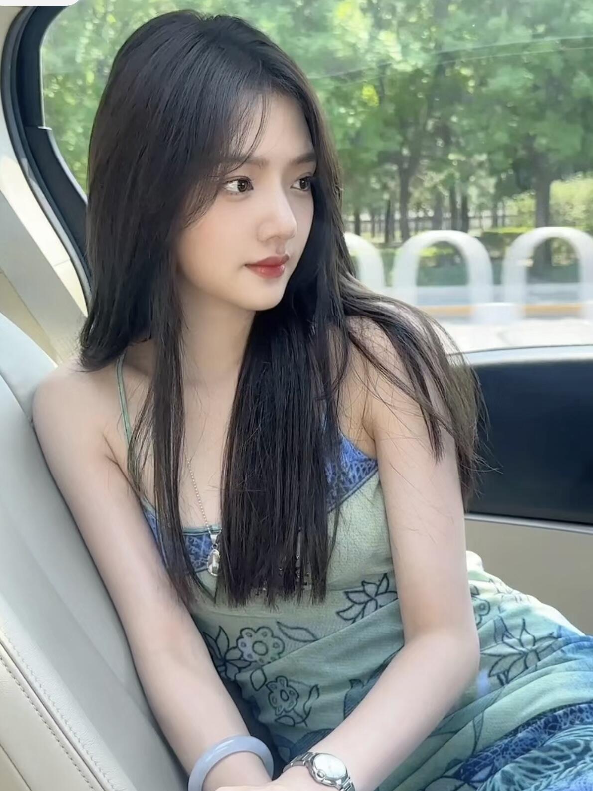 任敏长发美到窒息
