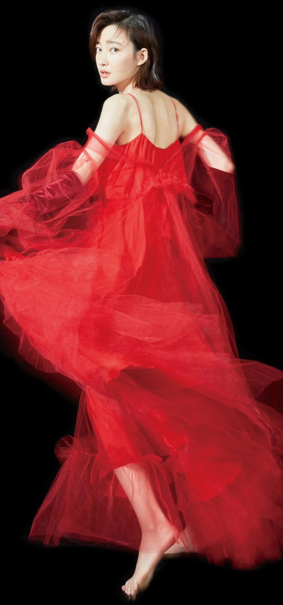 她的气质真是太好了！