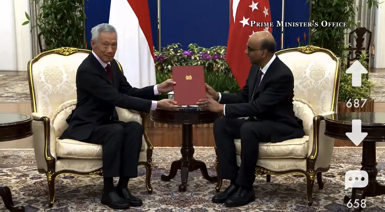 李显龙向新加坡总统递交辞呈，完美诠释了现代文明世界的执政理念