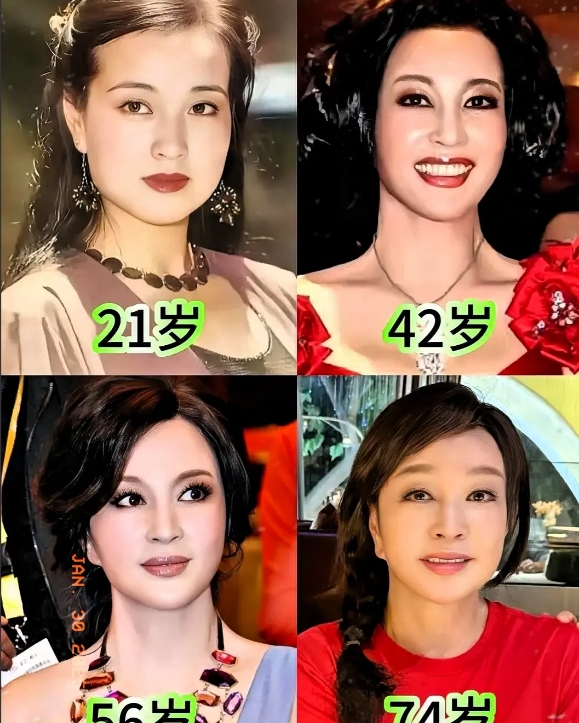 没啥变化，刘晓庆74岁了，还如此精力充沛，满满的少女感，她保养的秘诀是什么