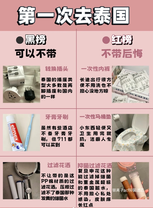 泰国旅游的实用经验