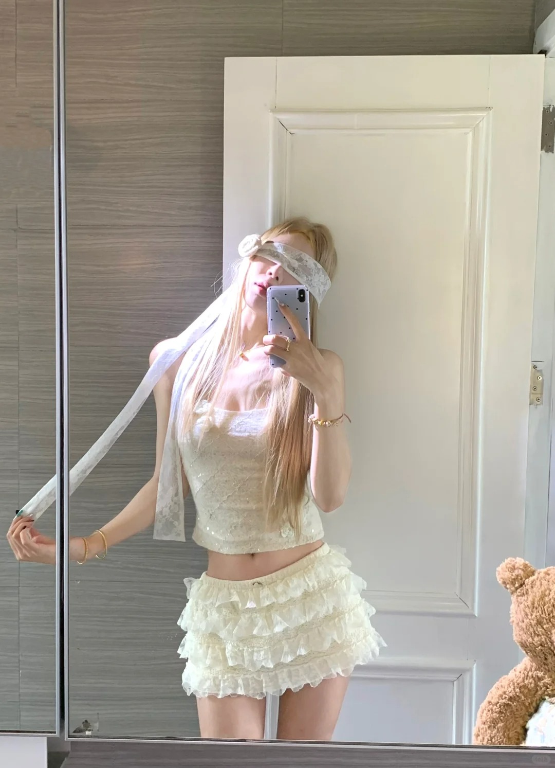 美神降临～
开个玩笑哈哈哈哈哈
这衣服太美啦～