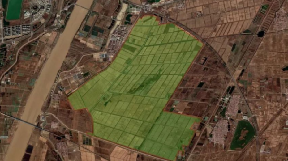 大型国企跨行经营！中铁十四局通过竞价，获得了东营市垦利区杨庙社区以东1.45万亩