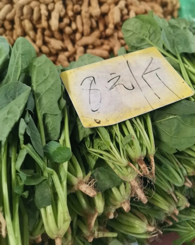 菜价反弹了，今天菜价又涨价了！

今天去西南路三寰综合市场买菜，看见今天菜价比星