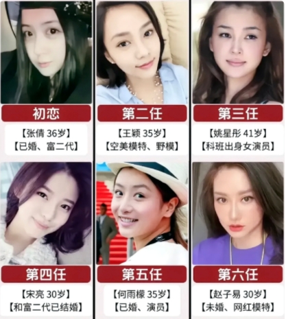 王思聪的历任女友，含着金钥匙出生，就是不一样