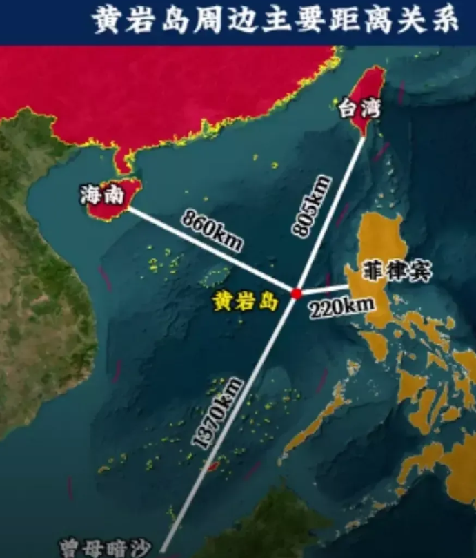 控制住黄岩岛，就是控制住南海！

第1，黄岩岛，它仿佛一把锁钥，紧紧掌控着整个南