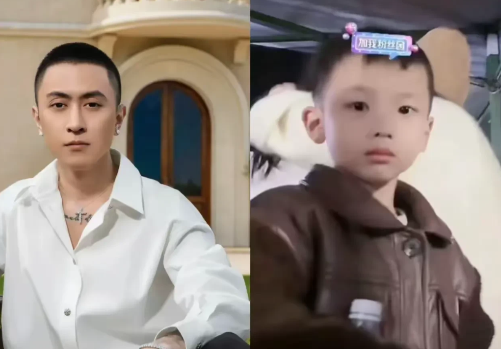 秦奋儿子，正面曝光！

当年，韦雪拿到9亿分手费，为秦奋生下的儿子，如今终于长大