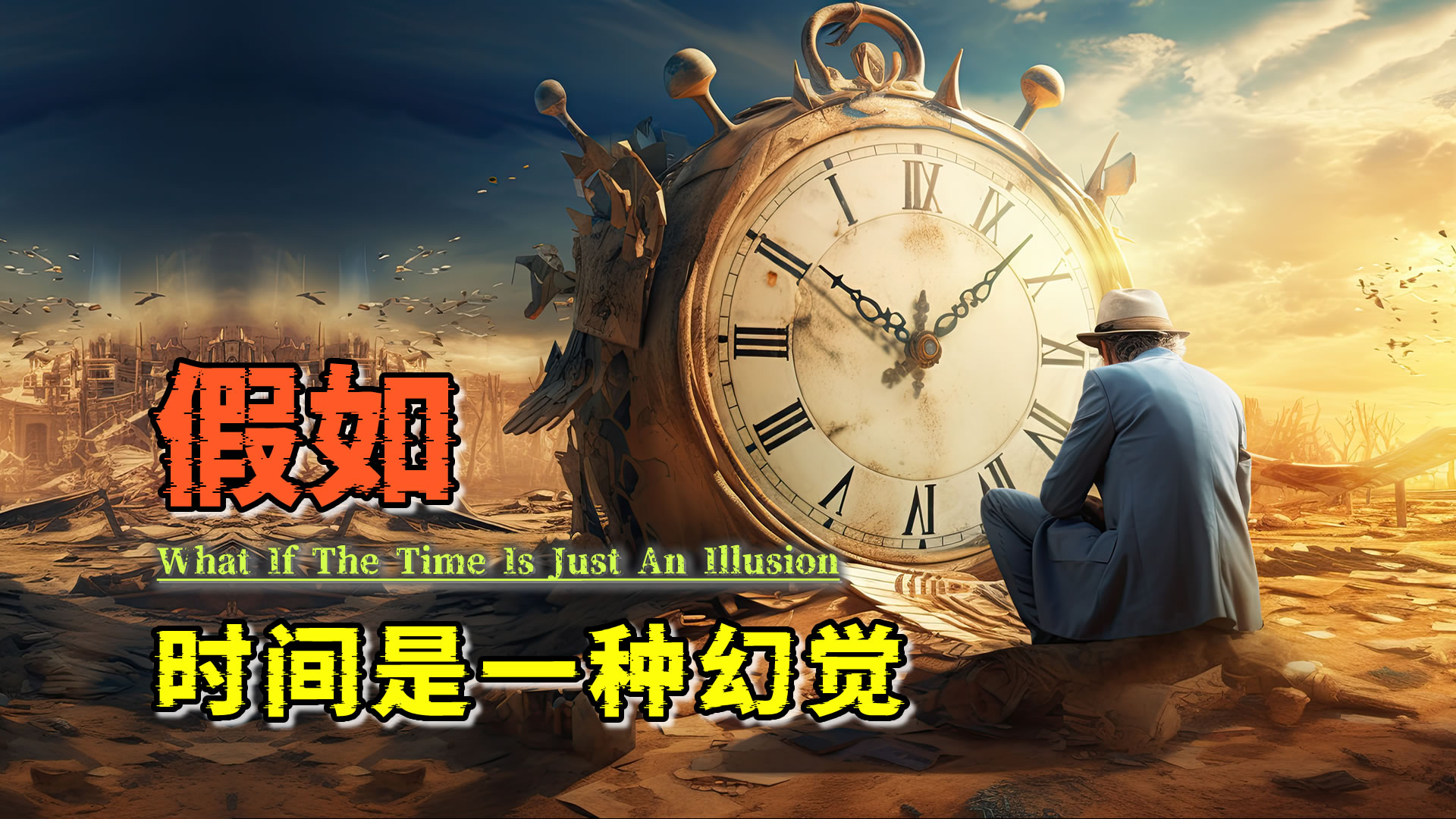 时间真的存在吗？它会不会只是我们臆想出来的产物呢？