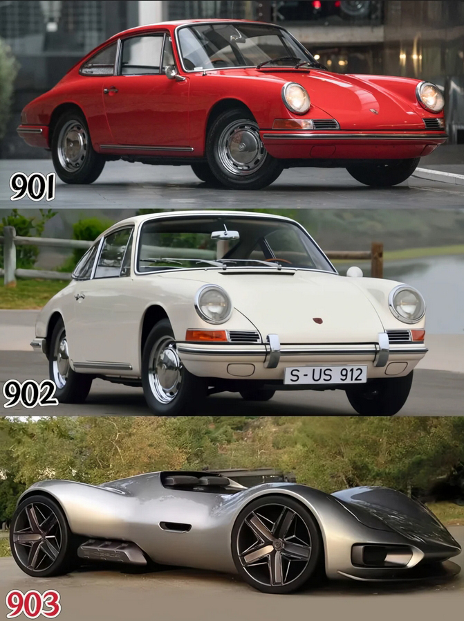 从901到999保时捷到底有多少编号？今天带你一探究竟！（一）

注：红字标注为
