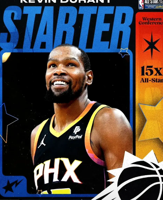 美滋滋，杜兰特130万美金到手！

今天，NBA官方公布了本赛季旧金山全明星的首
