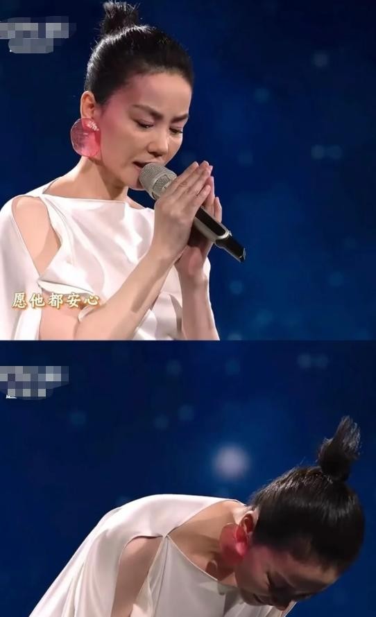 王菲春晚献唱，结尾双手合十，这画面，让人心里头五味杂陈啊！

话说，天王天后，舞
