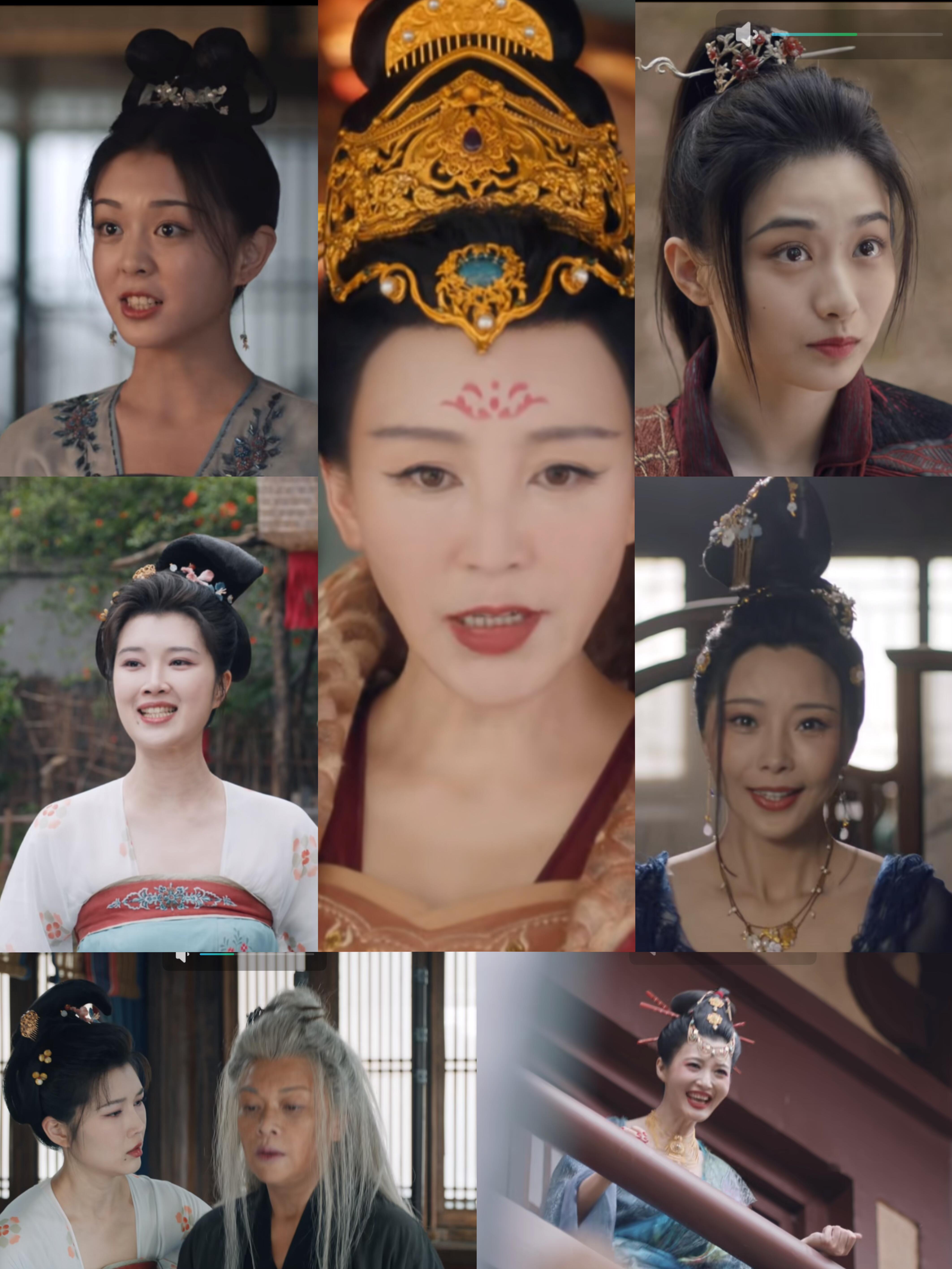 唐诡里每一位女性人物都美得独具风格