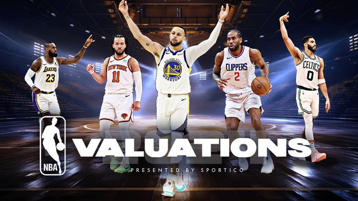 2024年NBA球队市值风云榜：勇士领衔湖人闪耀