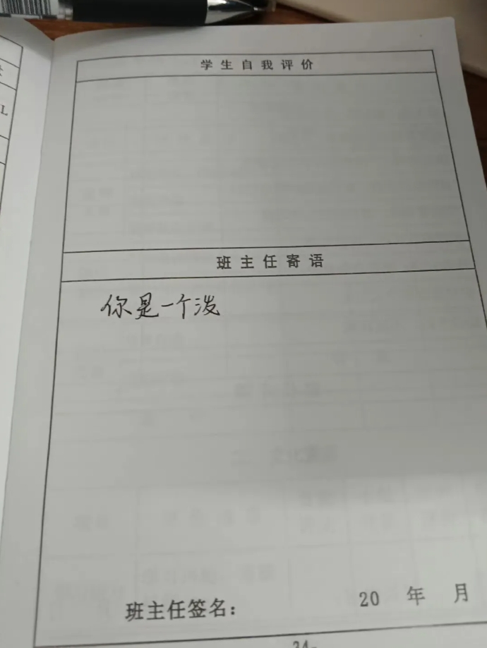 学生的评价手册写错字怎么补救