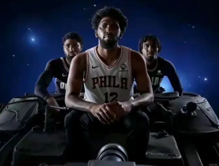 掘金打爆76人，把对面给打散了，马克西在更衣室怒喷其他球星。
第一，76人109