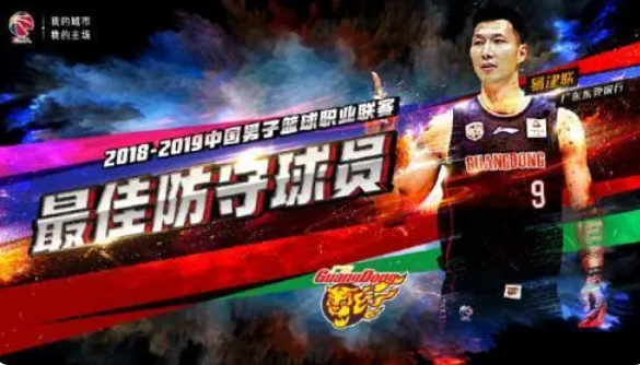 CBA历年最佳防守球员：

2019年--易建联

2020年--周琦

202