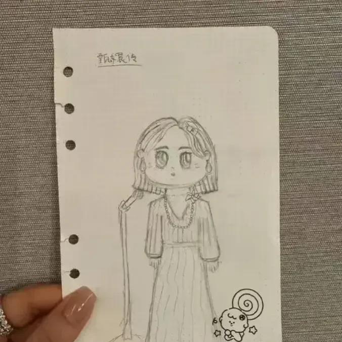 哈哈哈，孙俪女儿真是太有心啦！在《甄嬛传》晚会上画了一幅画送给妈妈，太令人感动了