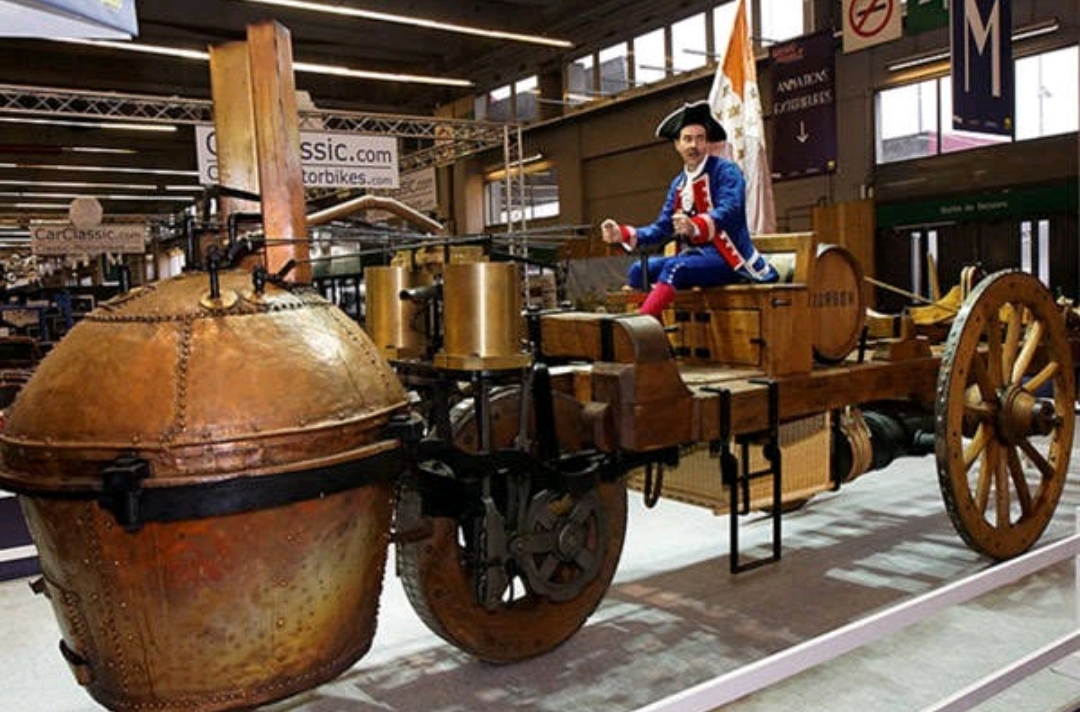 英国冷笑话——红旗法案
1769年法国人居尼奥发明了世界上第一台蒸汽汽车，这就是