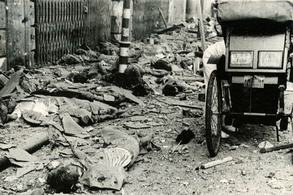 血泊中的大上海：一个亲历者的叙述！

1937年8月24日，沪上《救亡日报》报道