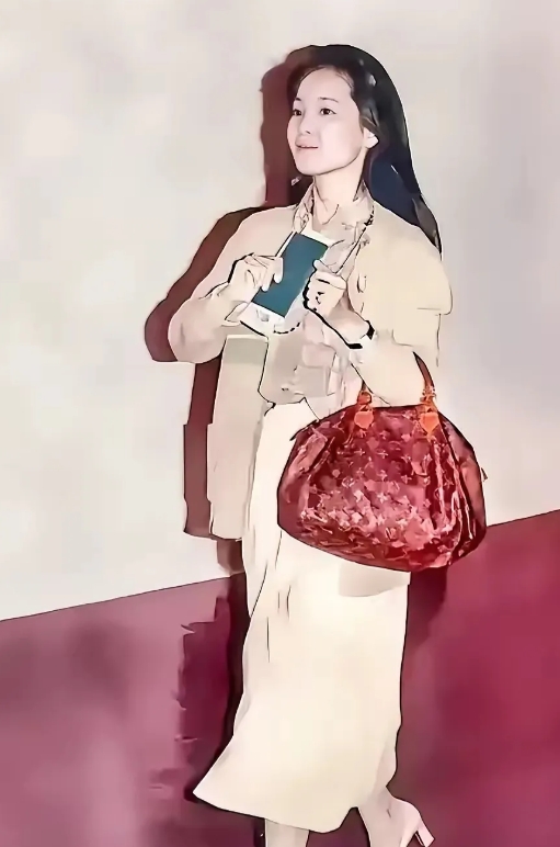邓丽君早期照片，匆匆忙忙赶飞机也很漂亮。