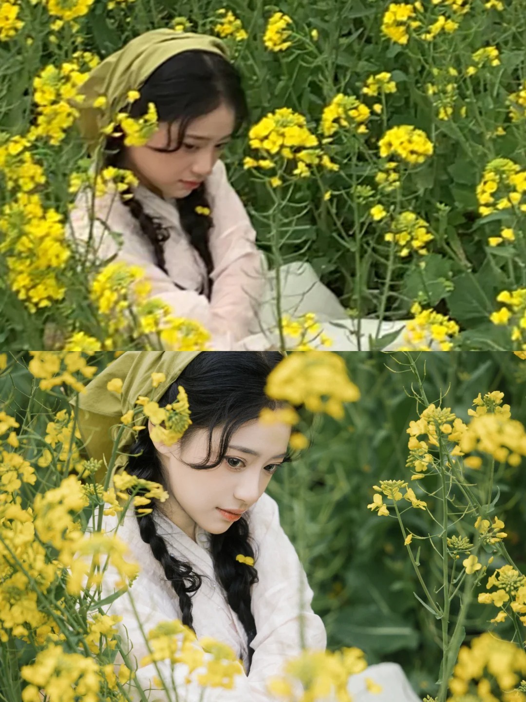 姐妹们，还是买相机吧
很难想象这是同一时间同一机位同一个模特妆造，拍出来的片子，