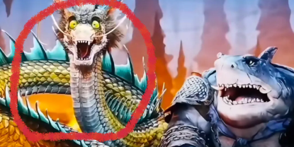 看到网友的这条评论，我哭了。
网友说：原来哪吒二里面那条叫起来像小狗一样的小狗龙
