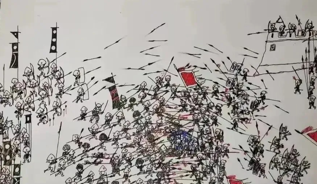 如果这是你家孩子所画，请问阁下该怎么办