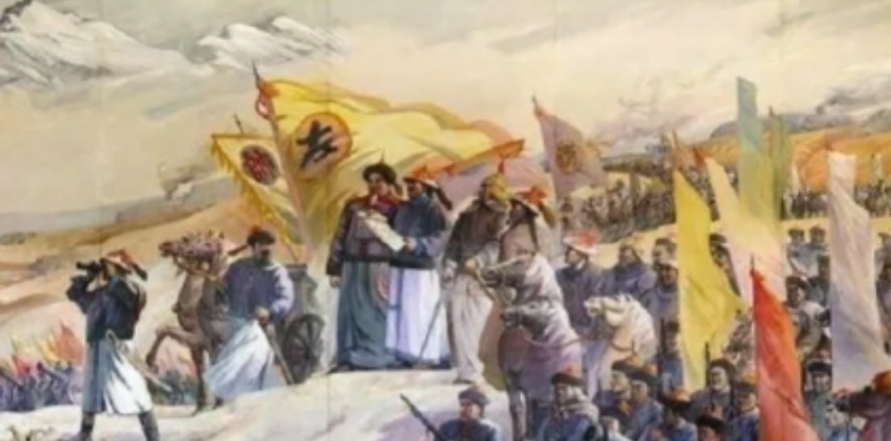 1875年，李鸿章说：新疆那不毛之地，不要就不要了！左宗棠大怒：166万平方公里