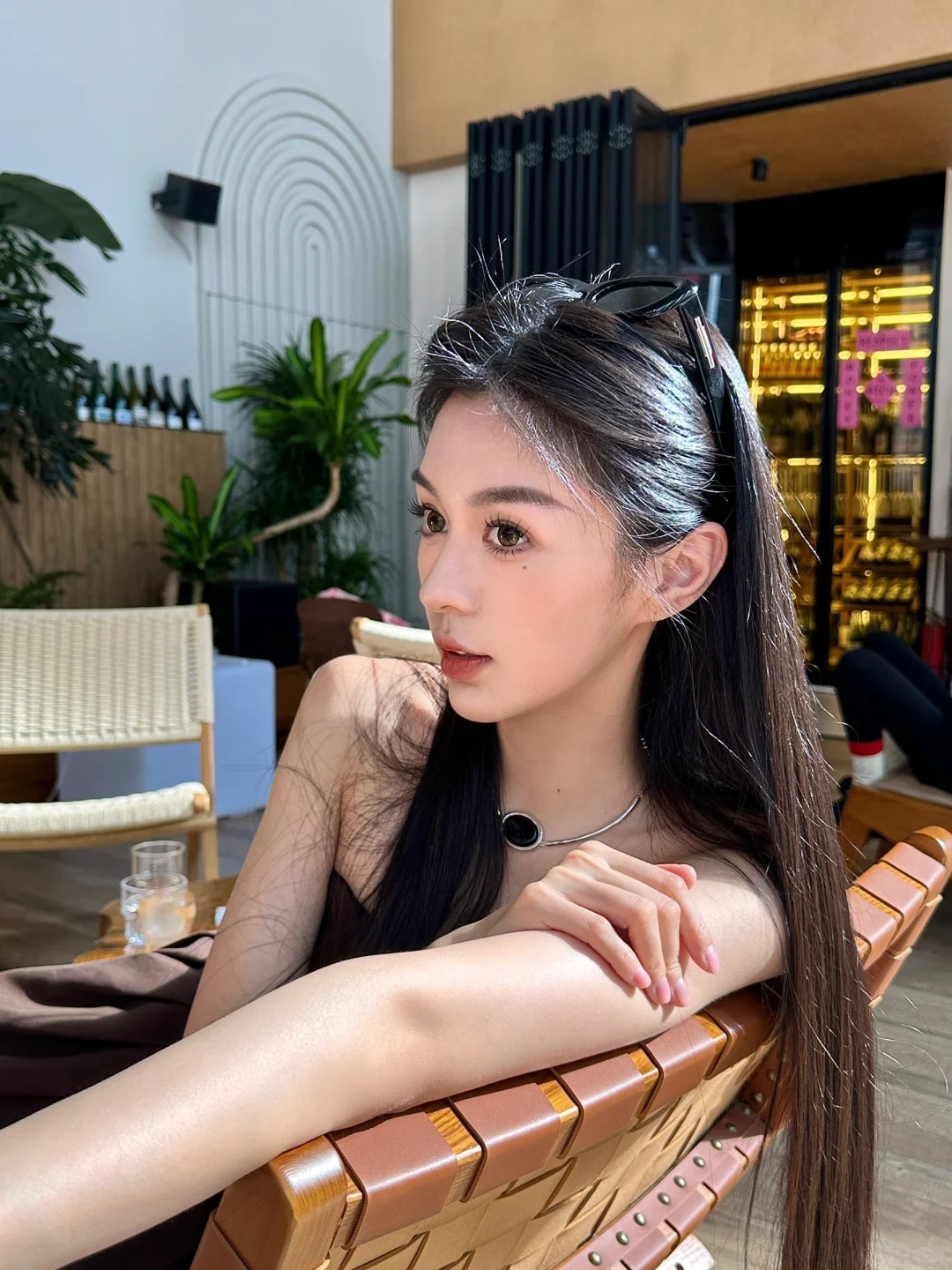 也想看看你的侧脸