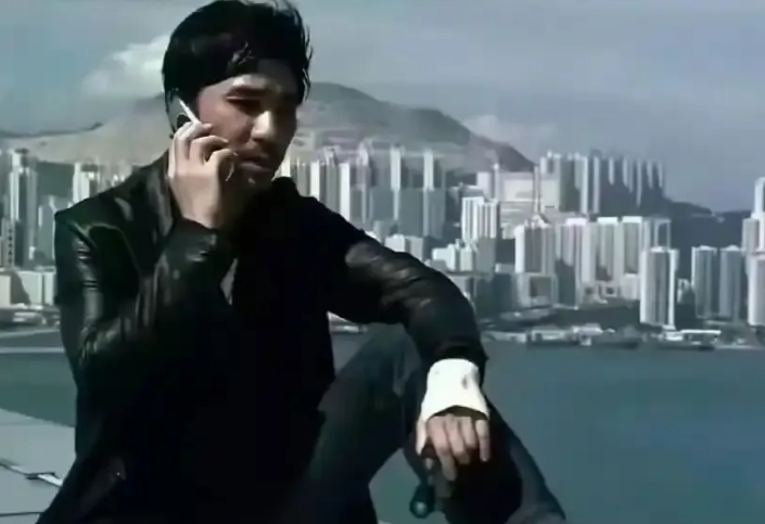 梁朝伟天台这场戏真拼命啊！现在演员根本没法比...
