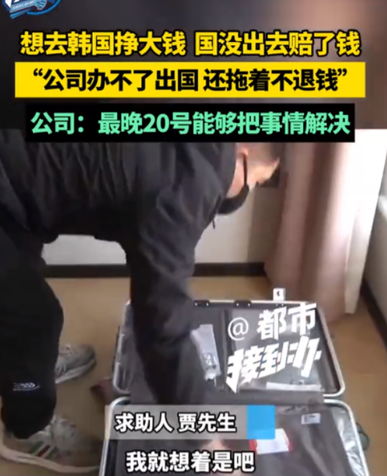 被坑了？河南洛阳，一男子在交流群里偶然看到了一个广告，称可以出国务工，并且一天工