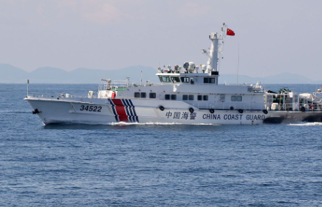违法船只被海警查获