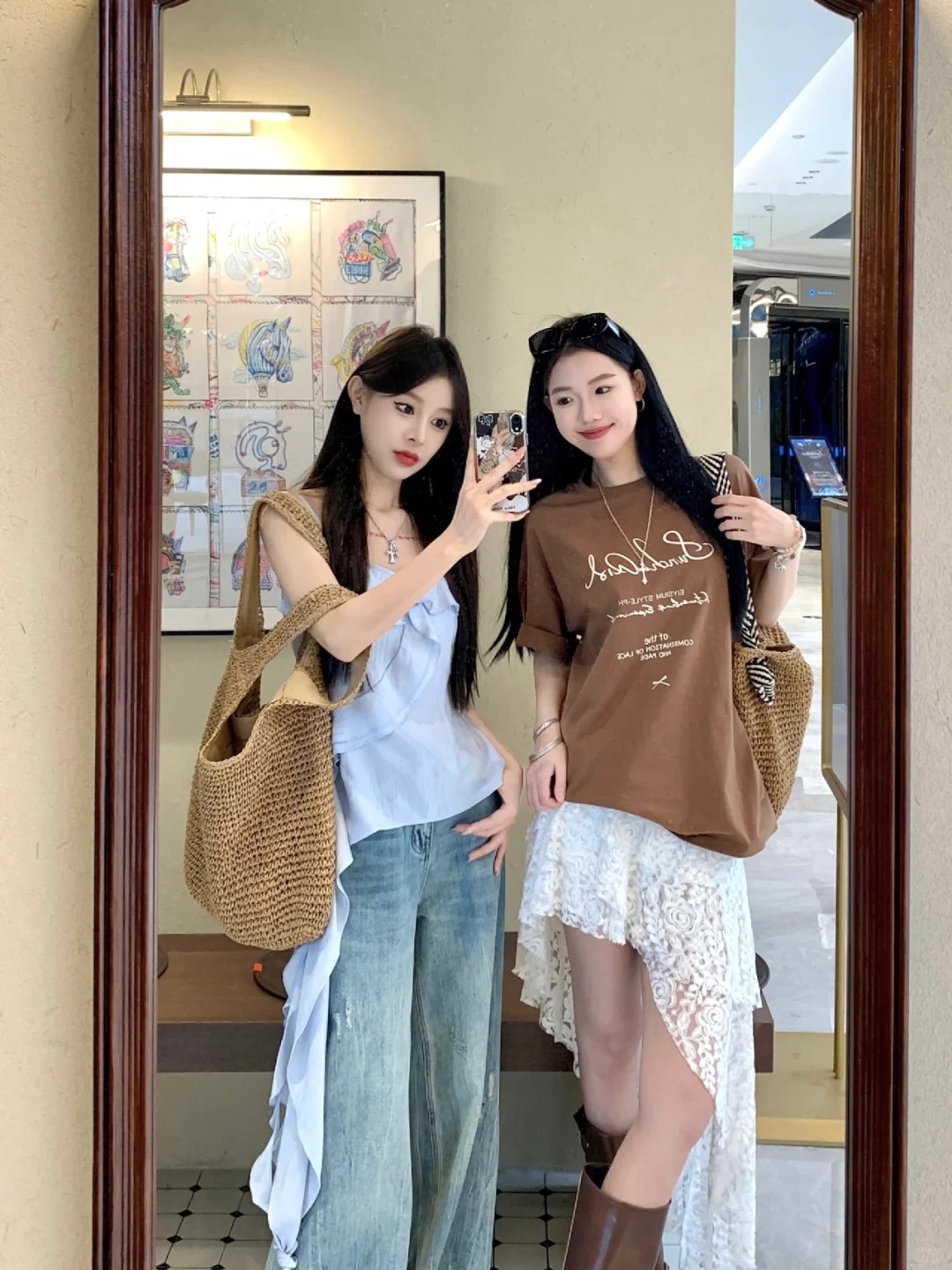没那么多想法 姐只在乎漂亮衣服